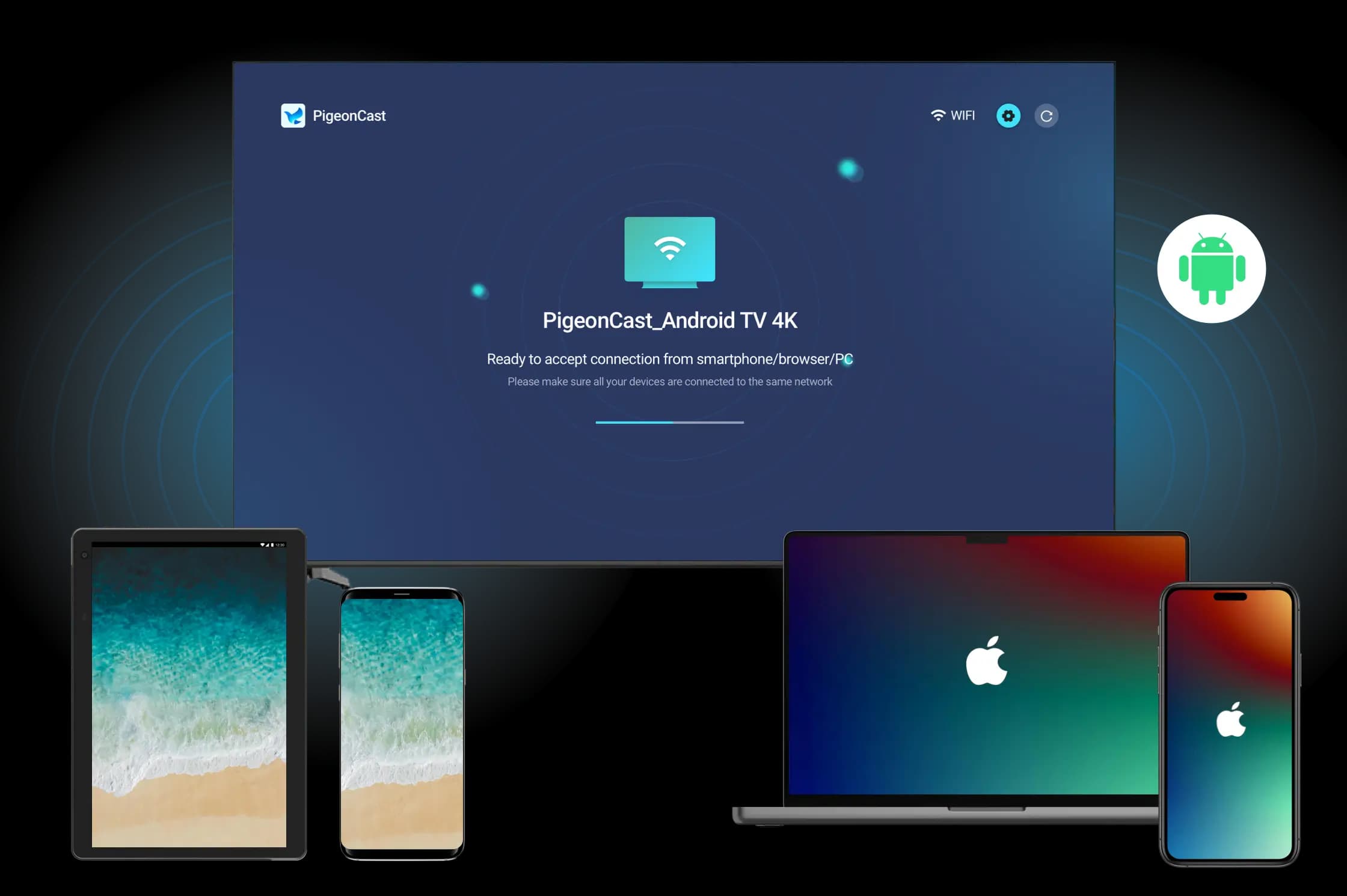 Android TV Screen Mirroring