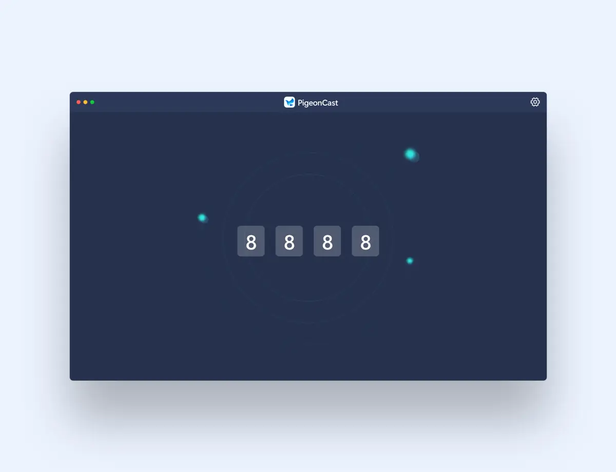 Connect both devices on the same Wi-Fi network