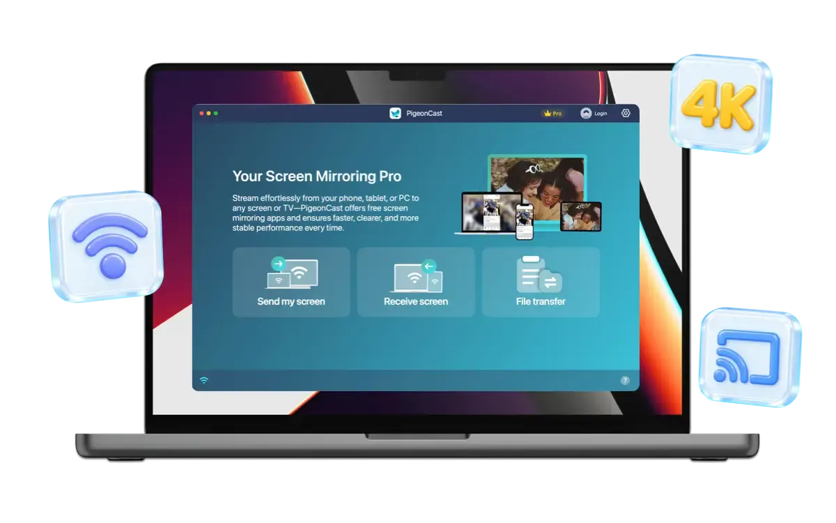 why choose PigeonCast for Windows PC and Mac