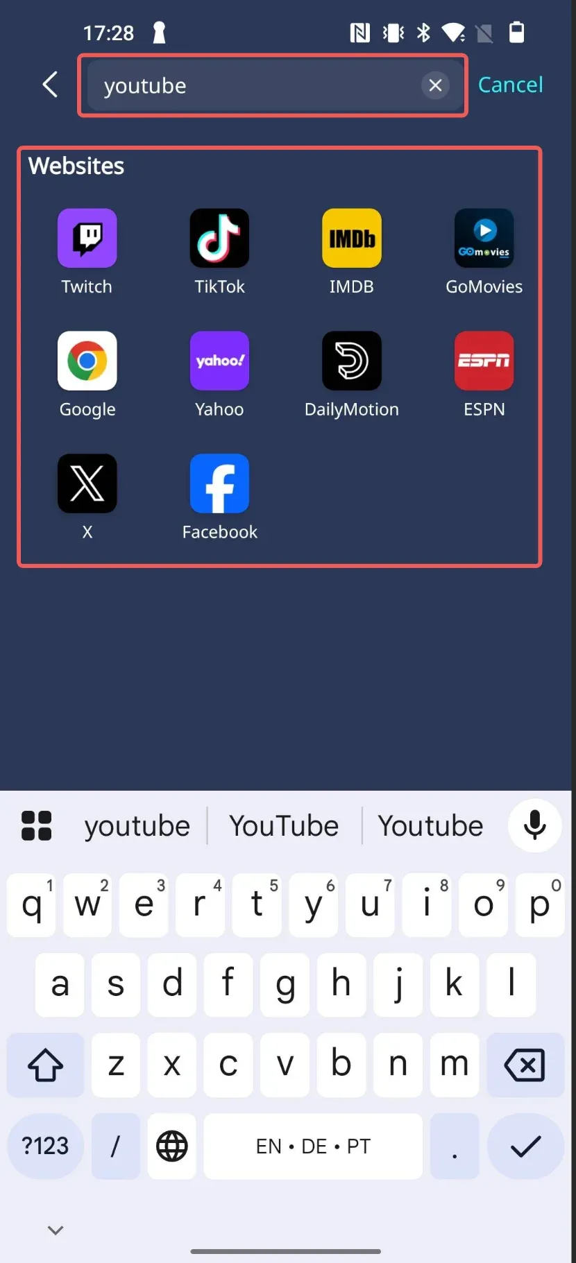 Cast Browser Portal