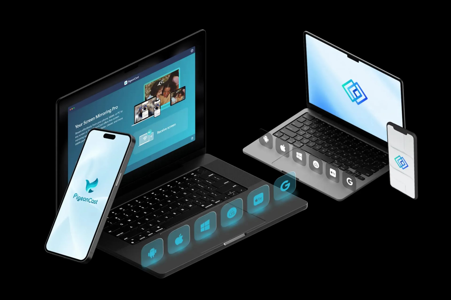 PigeonCast vs LetsView