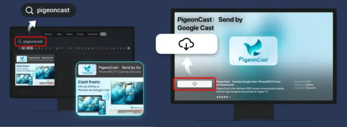 Download PigeonCast for Apple TV on App Store