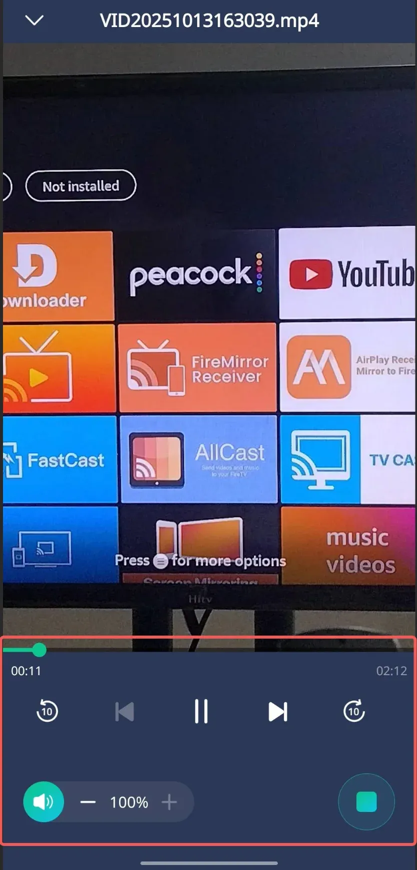Playback Control