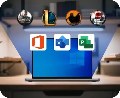 Transmisión de aplicaciones individuales
