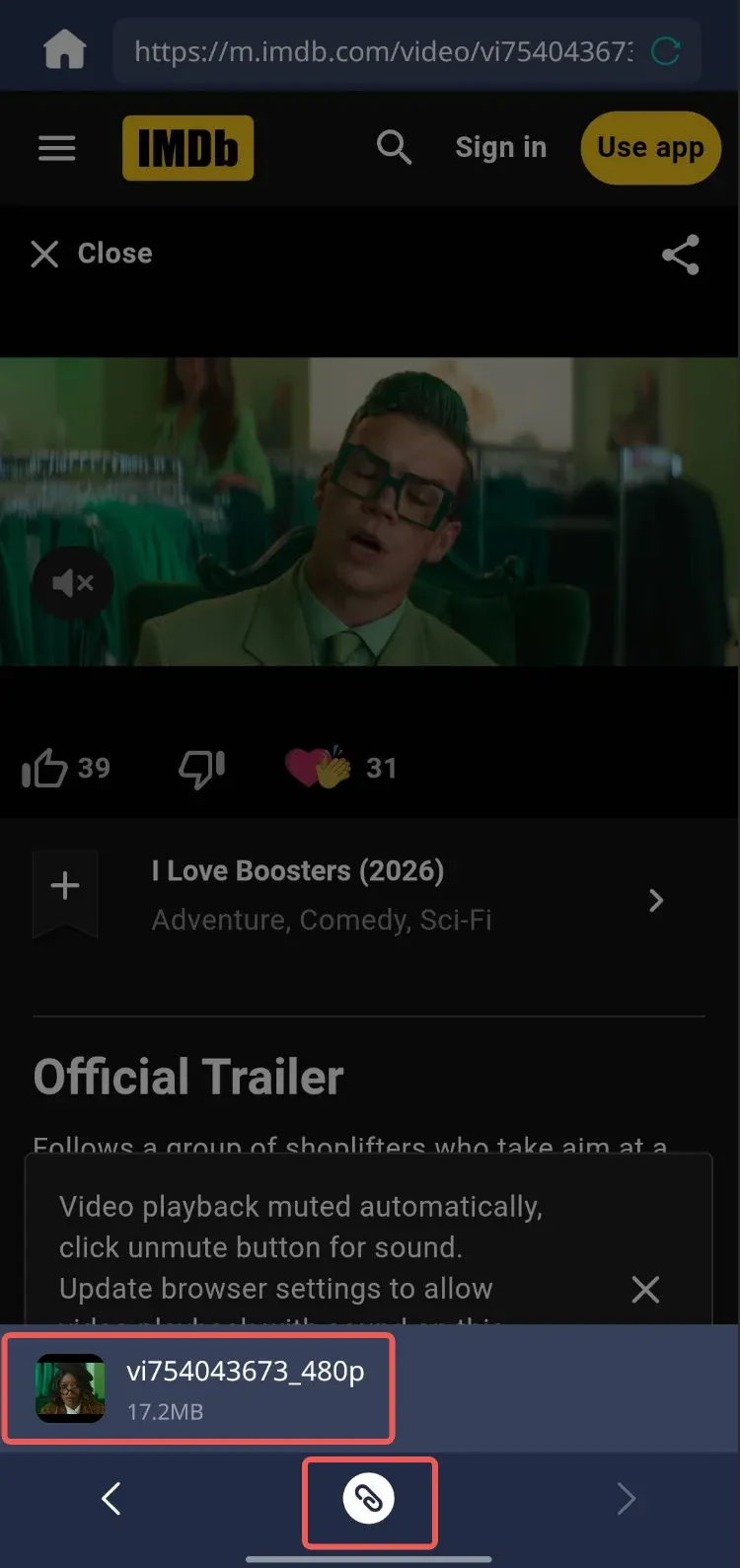 Select Video to Cast