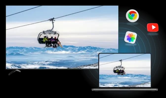 Start Big-Screen Mirroring